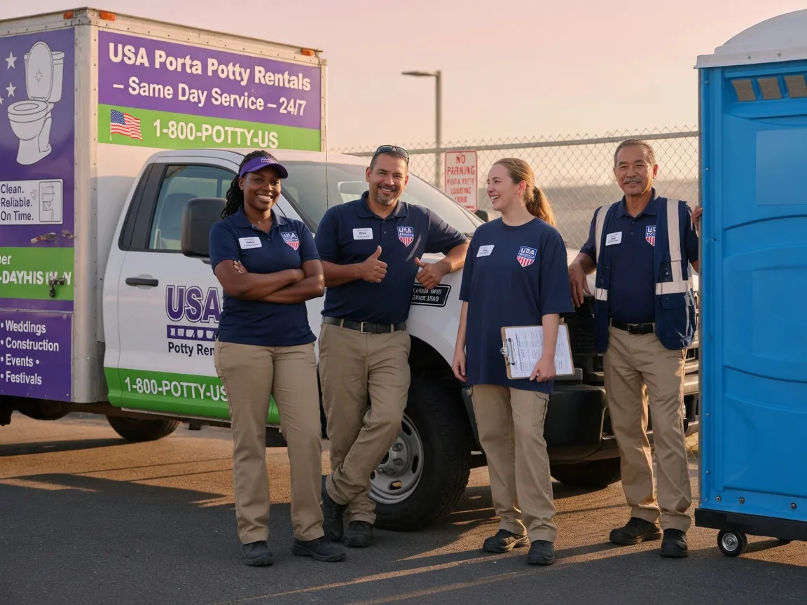 Porta Potty Rental company in Pomerene, AZ